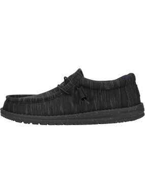Heydude Men's Midnight Round Toe Breathable Flexible Casual Slip On Loafers